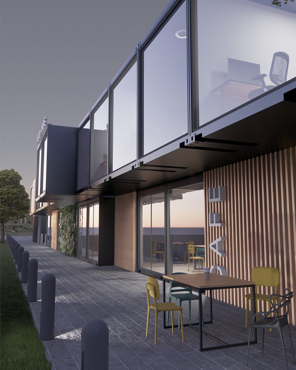 Box Park Portrait 2 Pye Design